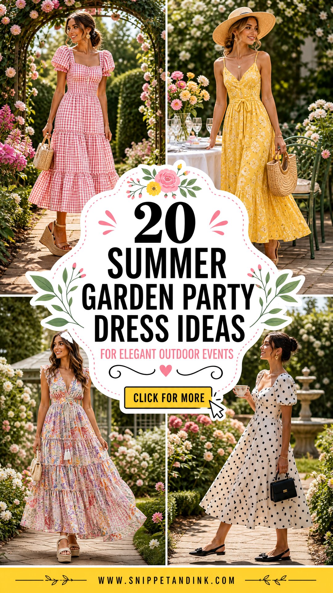 20 Summer Garden Party Dress Ideas for Elegant Outdoor Events - 20 Summer Garden Party Dress Ideas for Elegant Outdoor Events