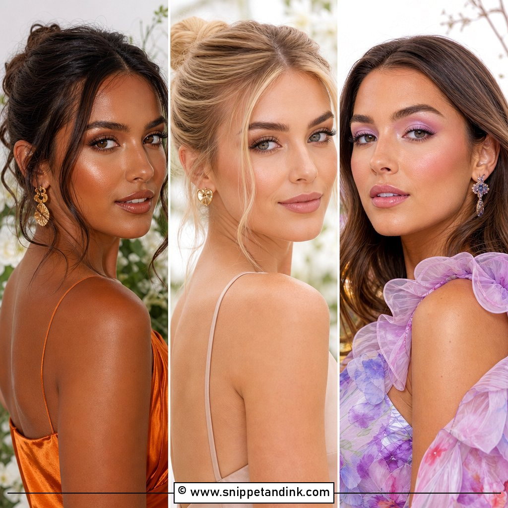 20 Summer Wedding Guest Makeup Ideas for Heat-Proof Glow
