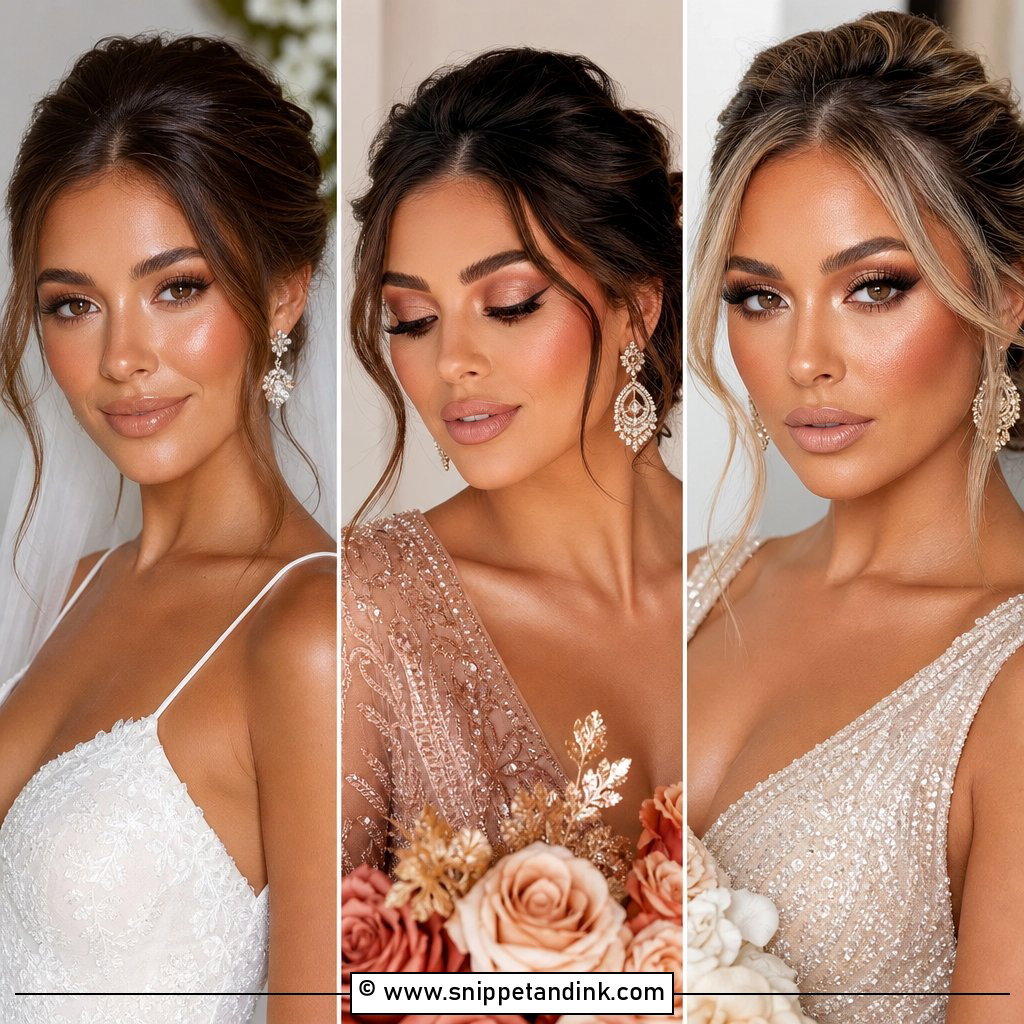 20 Sun Kissed Bronzed Wedding Makeup Look Ideas