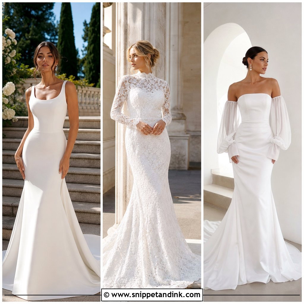 20 Sweep Train Wedding Dress Ideas for an Elegant Bridal Look