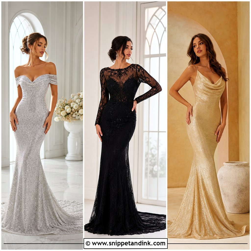 20 Tail Dresses Gowns for Dramatic Bridal Entrance Inspiration