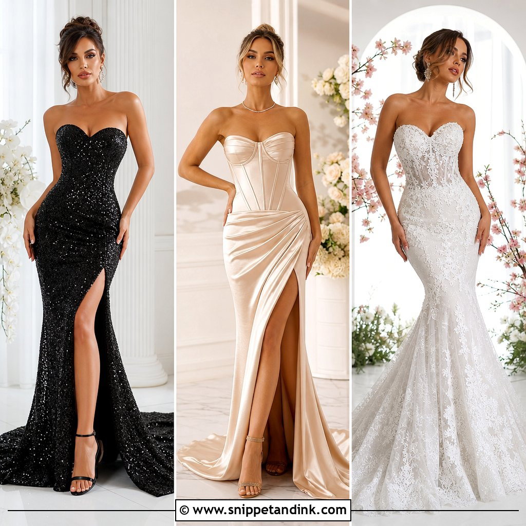 20 Tail Gown for Pre Wedding Ideas for Dramatic Photo Shoots