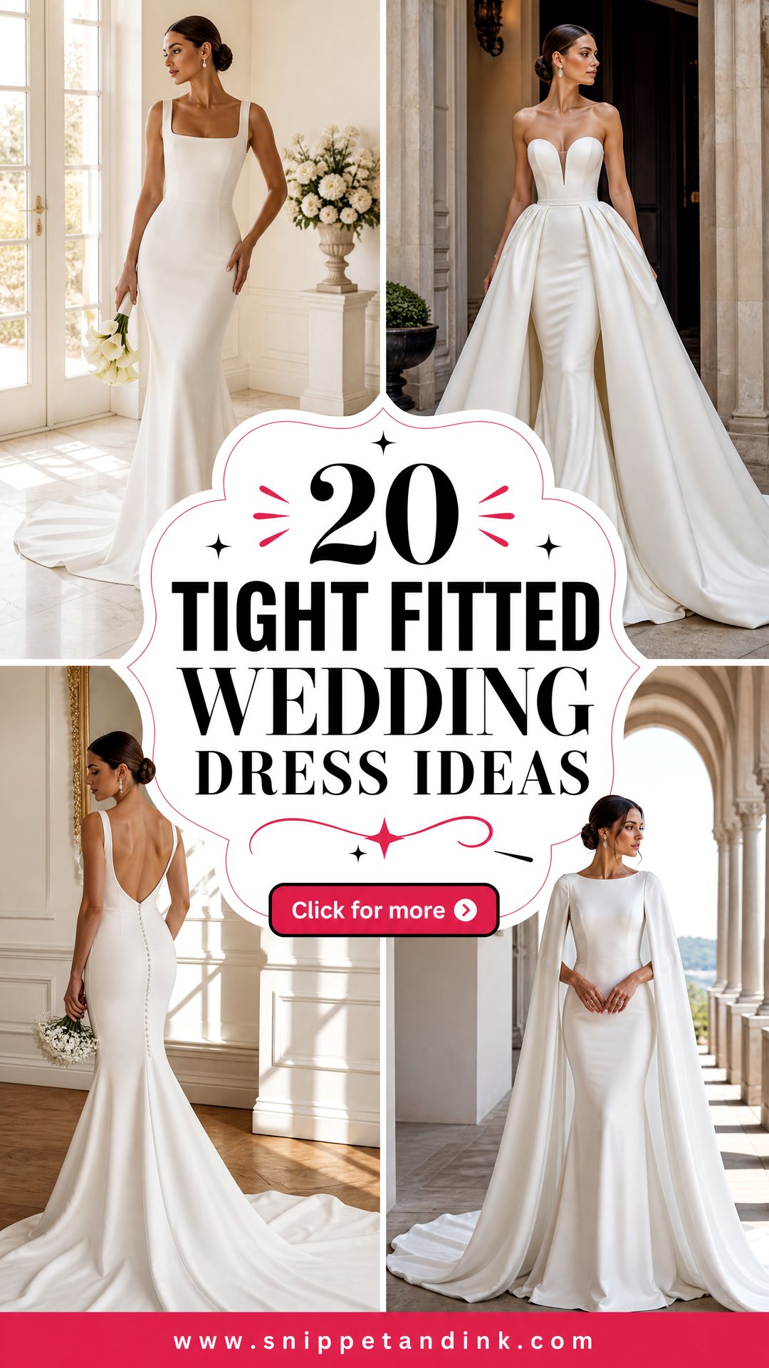 20 Tight Fitted Wedding Dress Ideas Sleek Looks for Brides - 20 Tight Fitted Wedding Dress Ideas: Sleek Looks for Brides