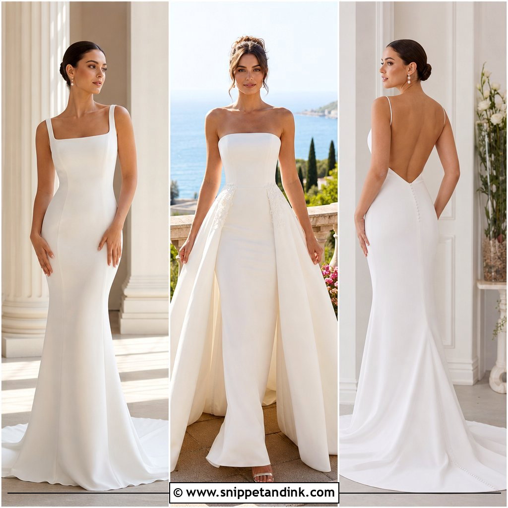 20 Tight Fitted Wedding Dress Ideas: Sleek Looks for Brides