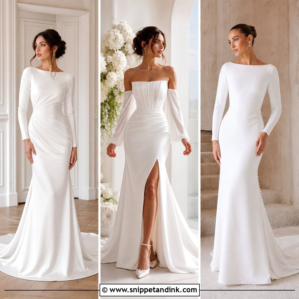 20 Tight Wedding Dress with Sleeves: Elegant Ideas for Brides