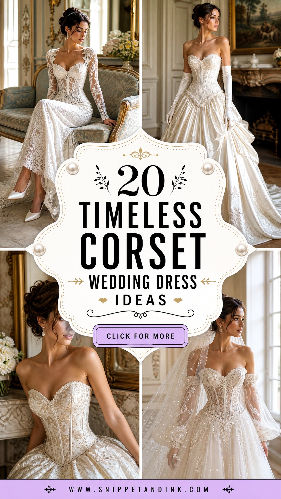 20 Timeless Corset Wedding Dress Ideas Classic Bridal Romance - 20 Timeless Corset Wedding Dress Ideas: Classic Bridal Romance