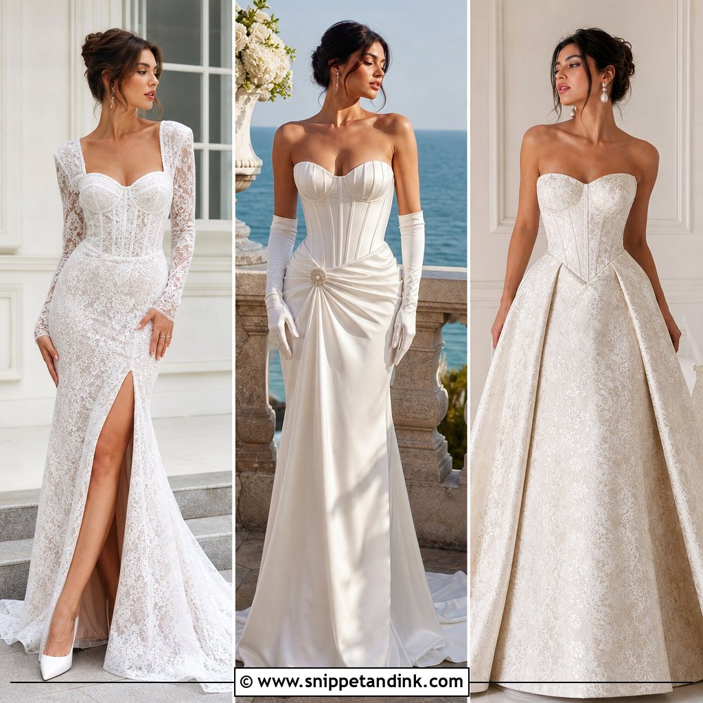 20 Timeless Corset Wedding Dress Ideas: Classic Bridal Romance