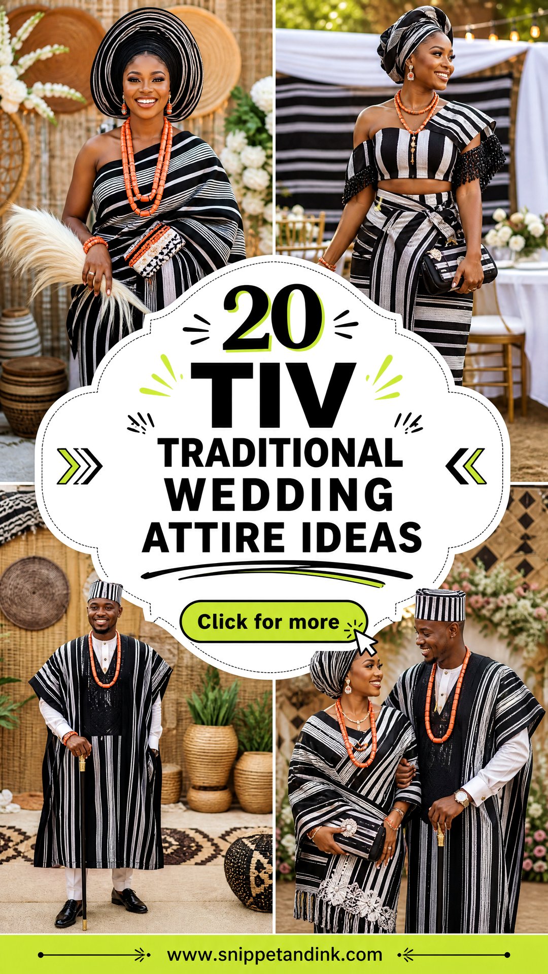 20 Tiv Traditional Wedding Attire Ideas for Joyful Celebrations - 20 Tiv Traditional Wedding Attire Ideas for Joyful Celebrations