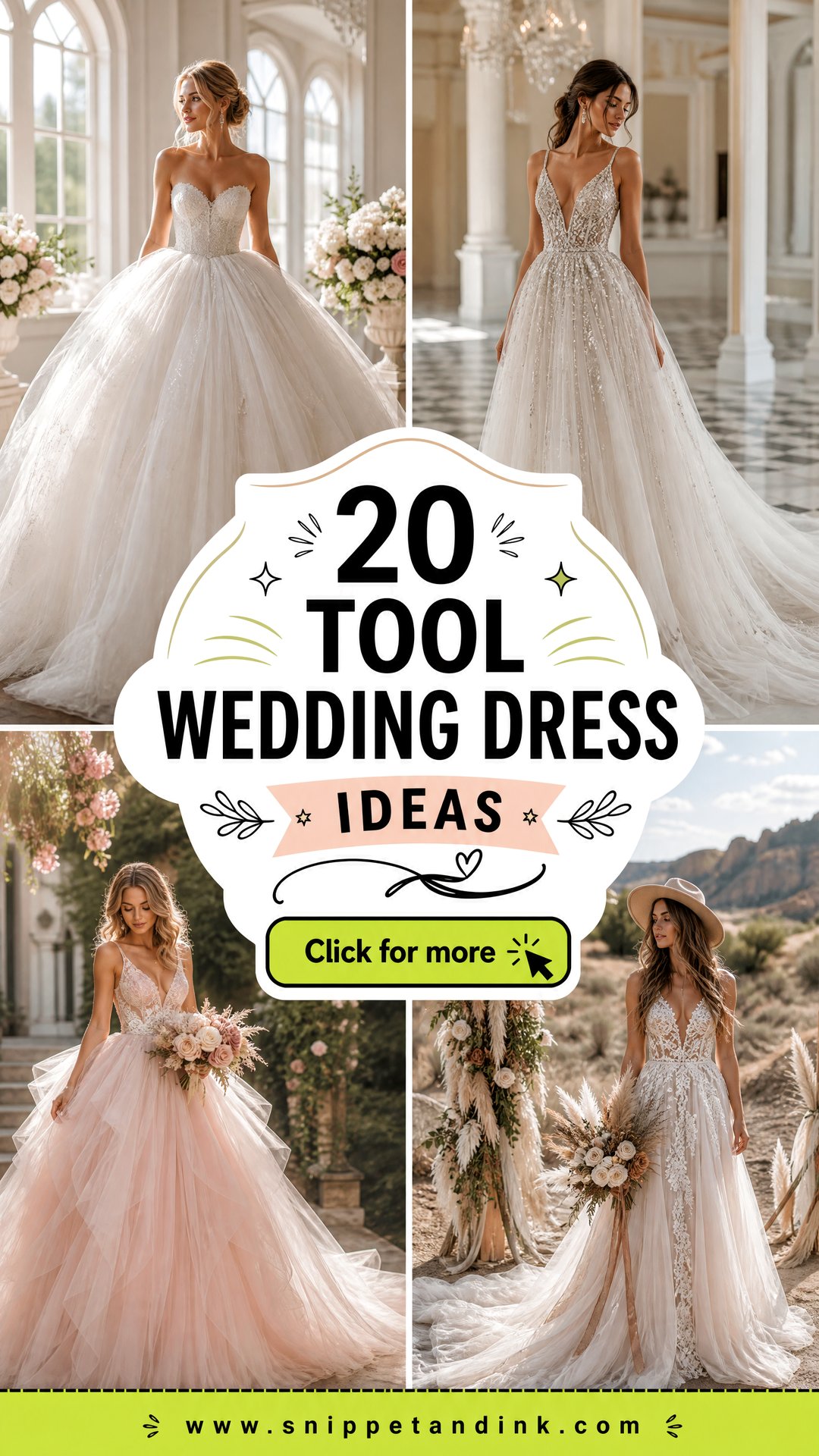 20 Tool Wedding Dress Ideas Unique Bridal Styles to Inspire You - 20 Tool Wedding Dress Ideas: Unique Bridal Styles to Inspire You