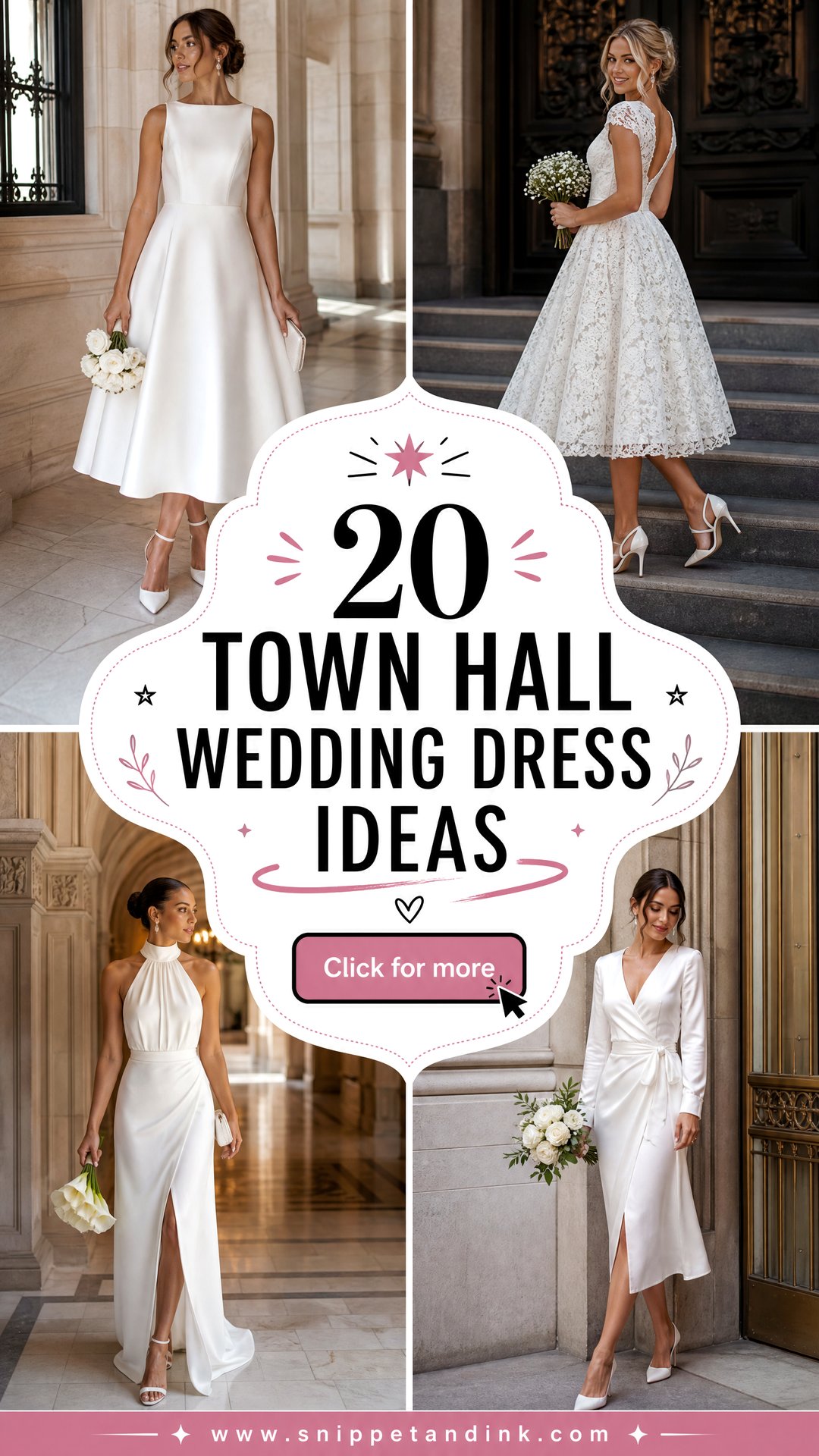 20 Town Hall Wedding Dress Ideas Chic Looks for City Brides - 20 Town Hall Wedding Dress Ideas: Chic Looks for City Brides