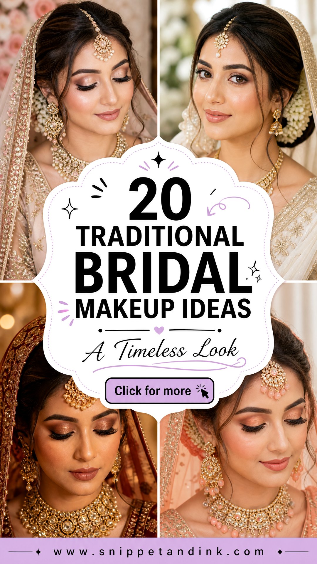 20 Traditional Bridal Makeup Ideas for a Timeless Look - 20 Traditional Bridal Makeup Ideas for a Timeless Look
