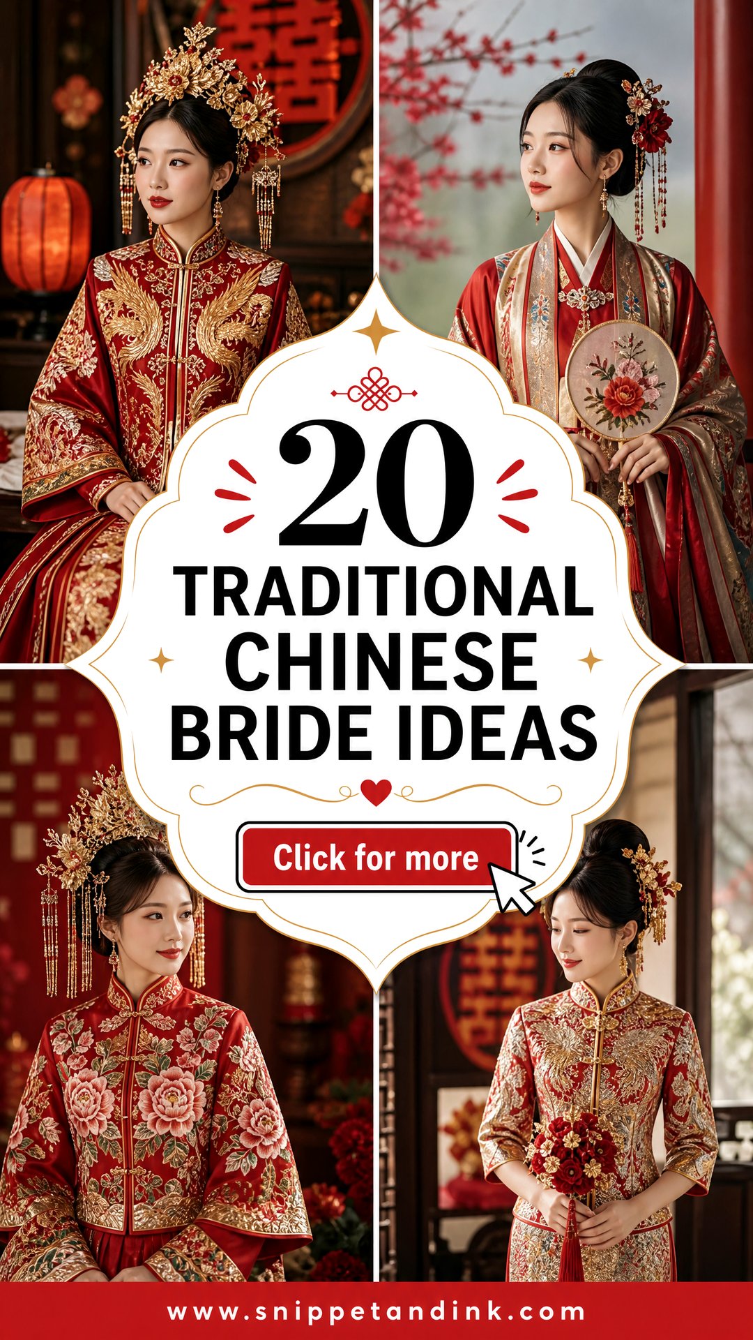 20 Traditional Chinese Bride Ideas Elegant Cultural Looks - 20 Traditional Chinese Bride Ideas: Elegant Cultural Looks