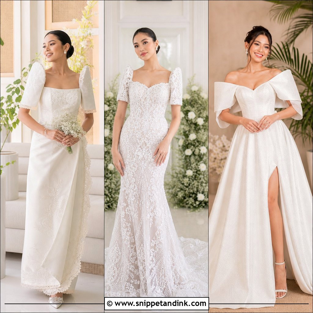 20 Traditional Filipino Wedding Dress Ideas Chic Bridal Styles