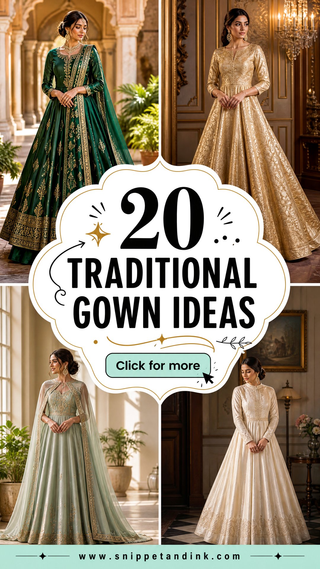 20 Traditional Gown Ideas Elegant Looks for Modern Brides - 20 Traditional Gown Ideas: Elegant Looks for Modern Brides