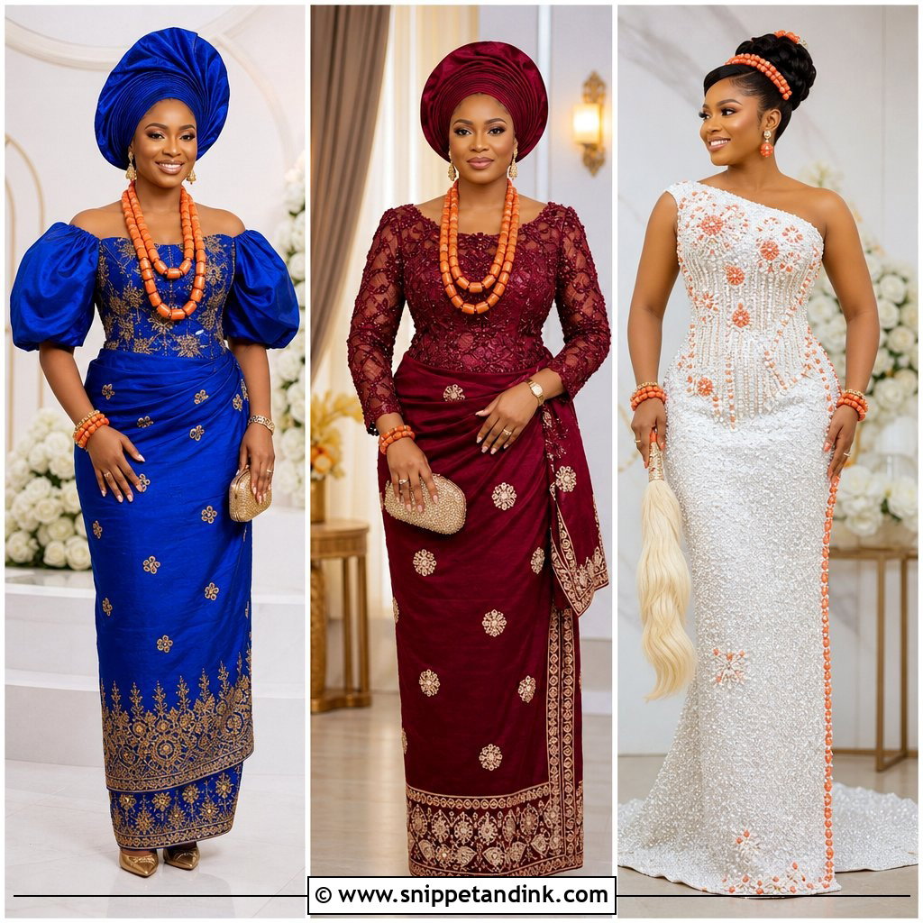 20 Traditional Igbo Nigerian Wedding Dresses Regal Bridal Looks