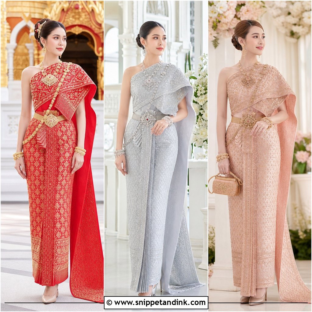 20 Traditional Thai Wedding Dress Ideas Elegant Cultural Styles