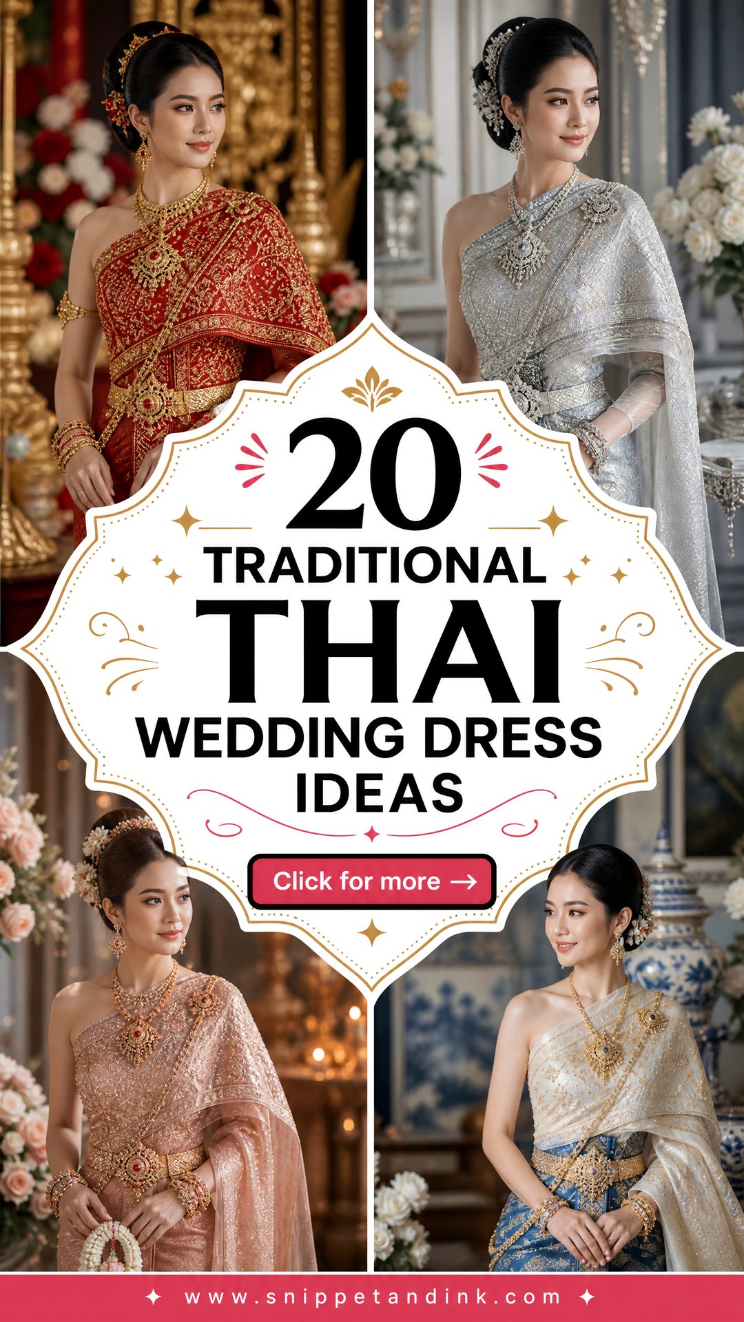 20 Traditional Thai Wedding Dress Ideas Elegant Cultural Styles - 20 Traditional Thai Wedding Dress Ideas: Elegant Cultural Styles