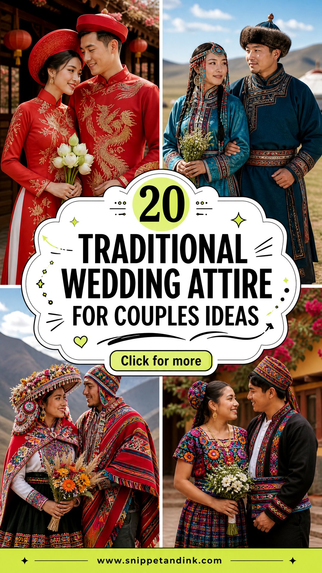 20 Traditional Wedding Attire for Couples Ideas Couple Style - 20 Traditional Wedding Attire for Couples Ideas: Couple Style