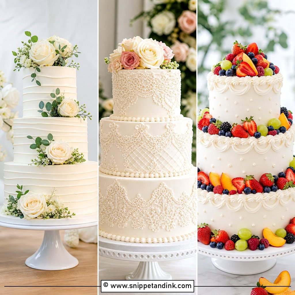 20 Traditional Wedding Cakes for Elegant Celebrations