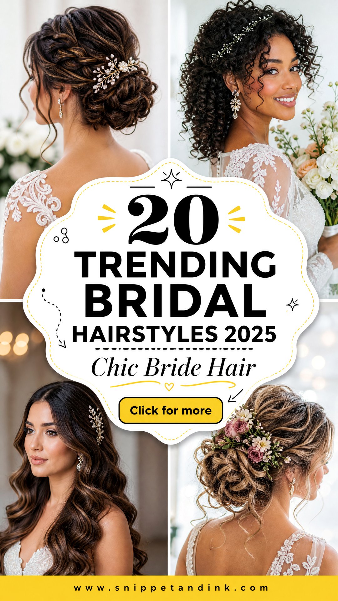 20 Trending Bridal Hairstyles 2025 for Chic Brides - 20 Trending Bridal Hairstyles 2025 for Chic Brides
