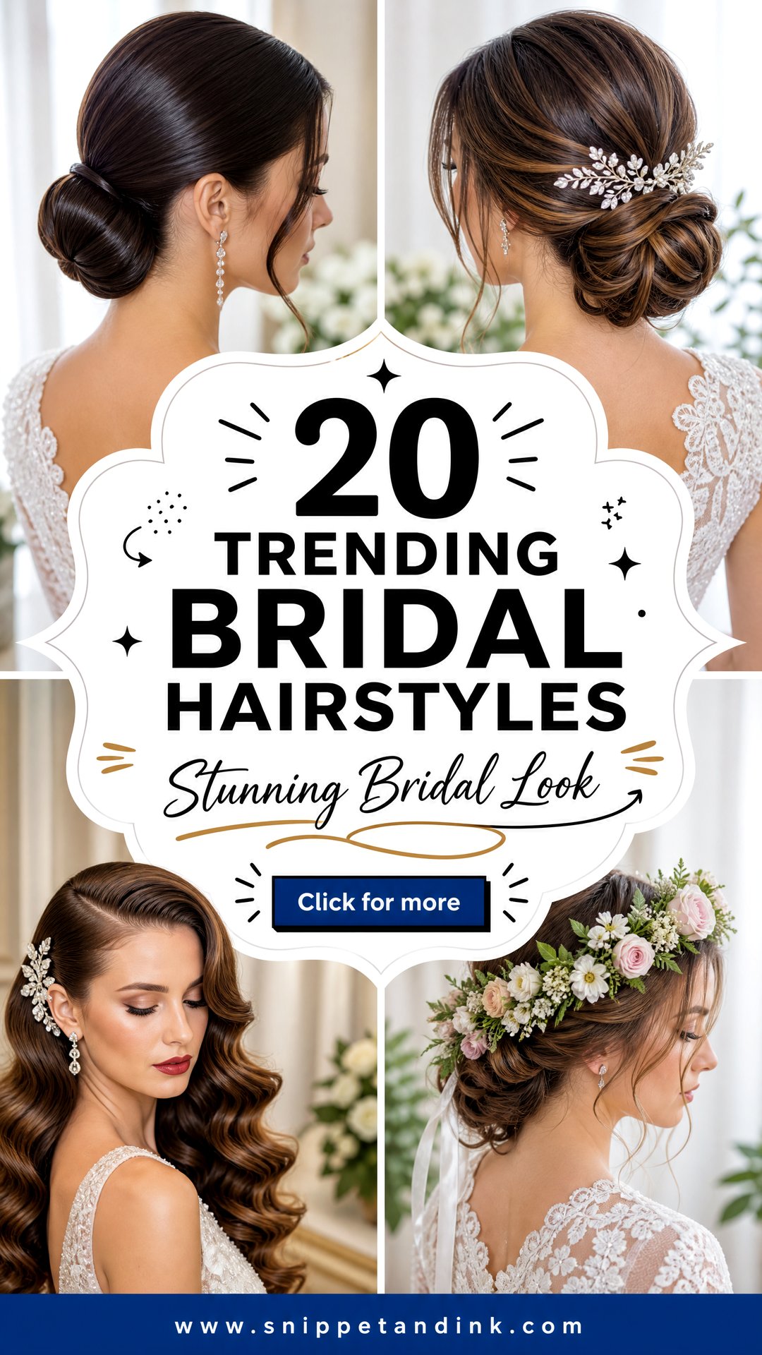 20 Trending Bridal Hairstyles for a Stunning Look - 20 Trending Bridal Hairstyles for a Stunning Look