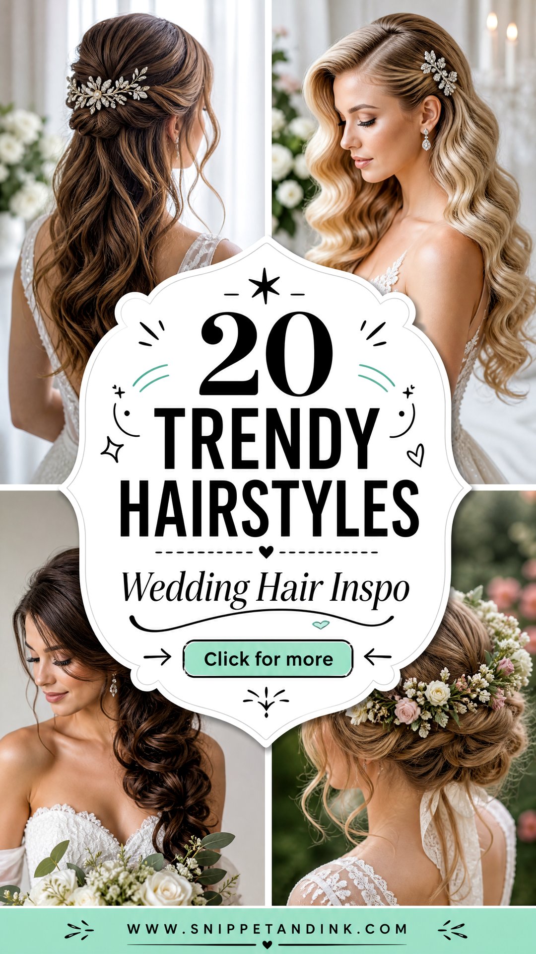 20 Trendy Hairstyles for Wedding Guests and Brides - 20 Trendy Hairstyles for Wedding Guests and Brides
