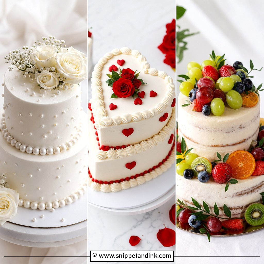 20 Trendy Wedding Cake Ideas for Stylish Couples