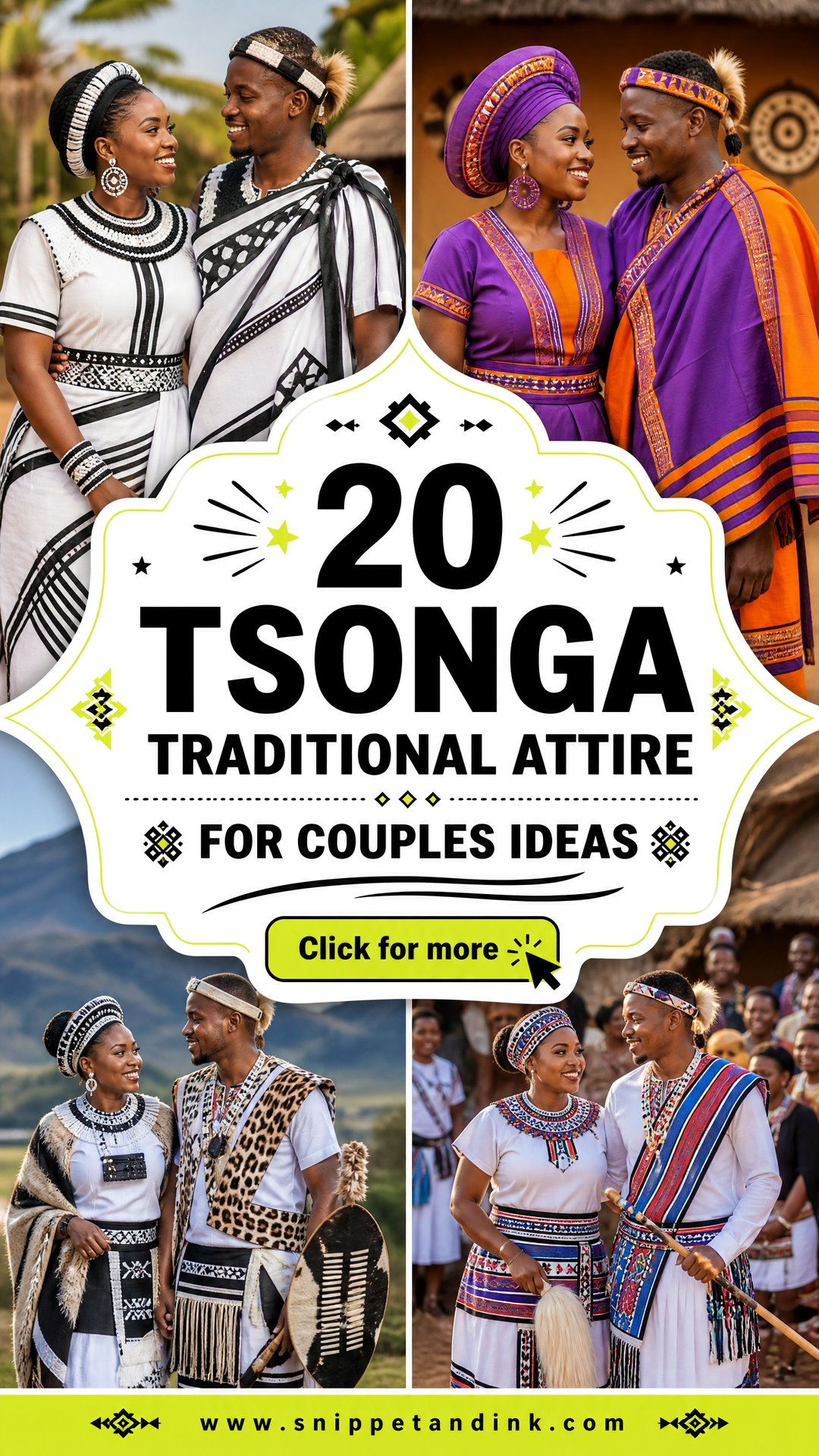20 Tsonga Traditional Attire for Couples Ideas to Inspire You - 20 Tsonga Traditional Attire for Couples Ideas to Inspire You