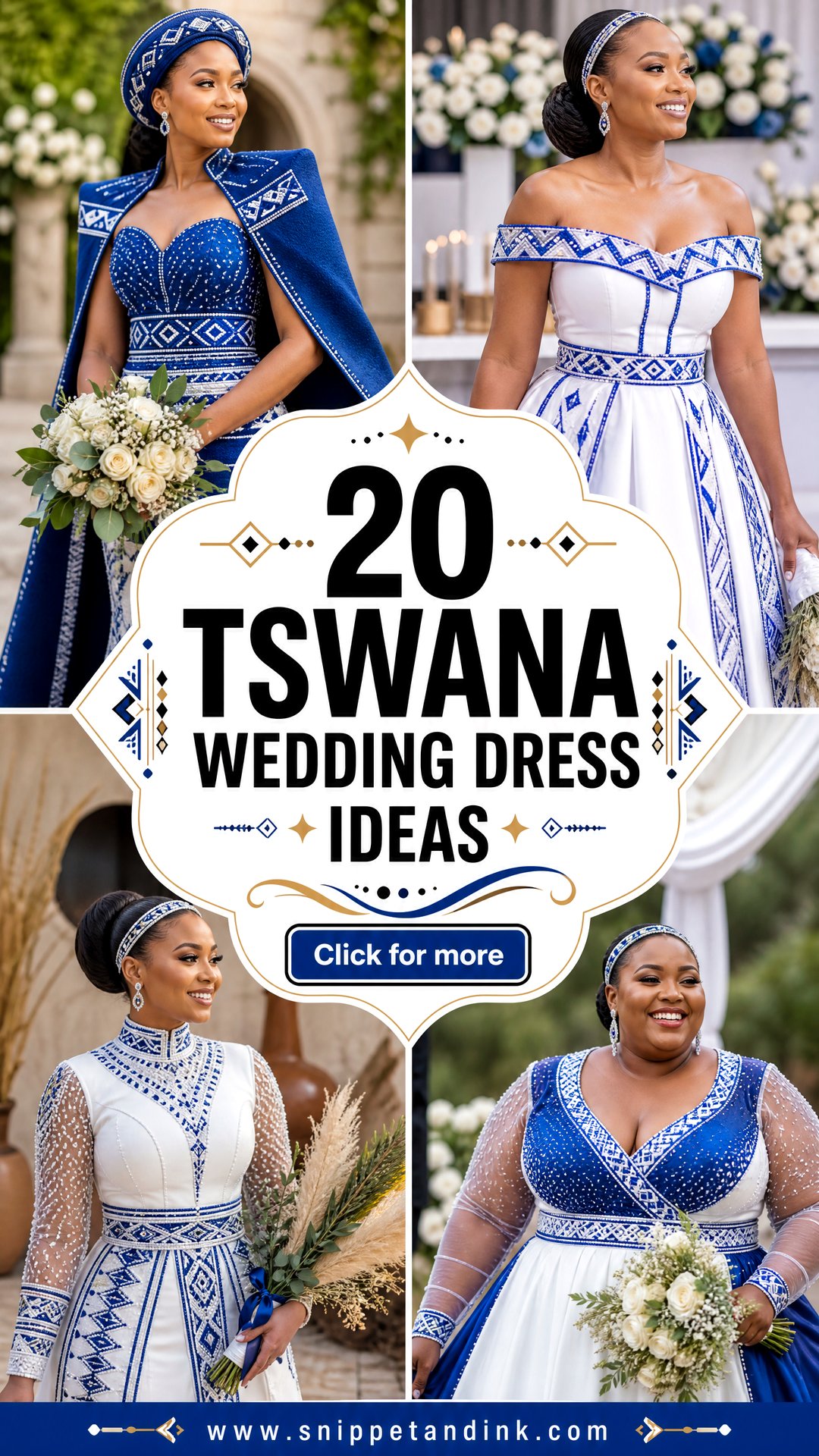 20 Tswana Wedding Dress Ideas for a Regal Cultural Look - 20 Tswana Wedding Dress Ideas for a Regal Cultural Look