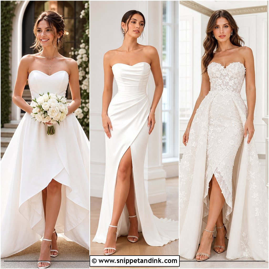 20 Tulip Wedding Dress Ideas for a Fresh Romantic Bridal Look