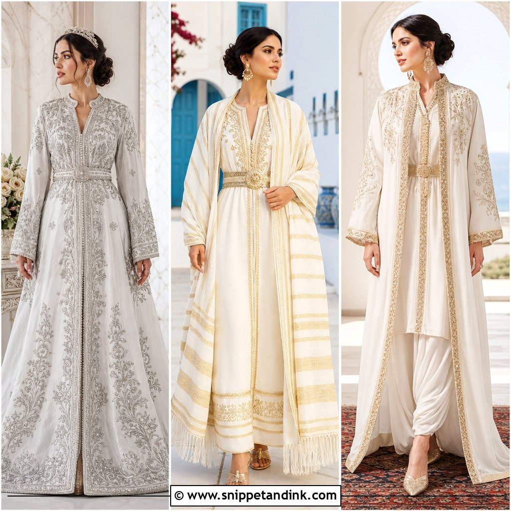 20 Tunisian Wedding Dress Ideas Inspired by Timeless Tradition