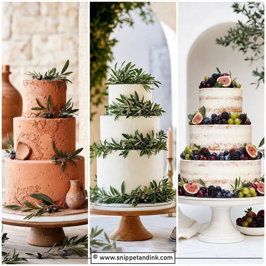 20 Tuscany Wedding Cake Ideas for Romantic Italian Style