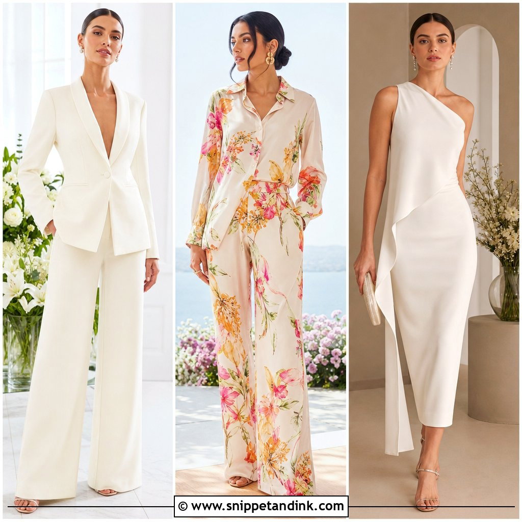 20 Two Piece Wedding Outfit Ideas for Chic Bridal Style