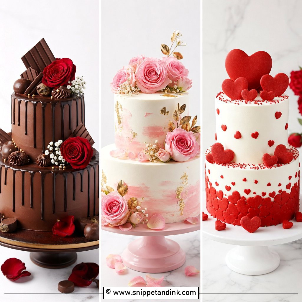 20 Two Tier Anniversary Cake Ideas for Romantic Parties