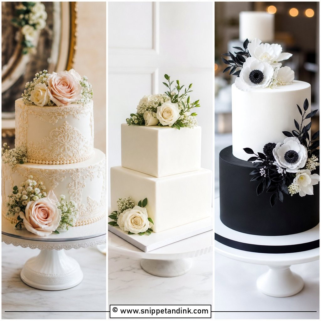 20 Two Tier Cakes for Wedding Ideas That Feel Elegant