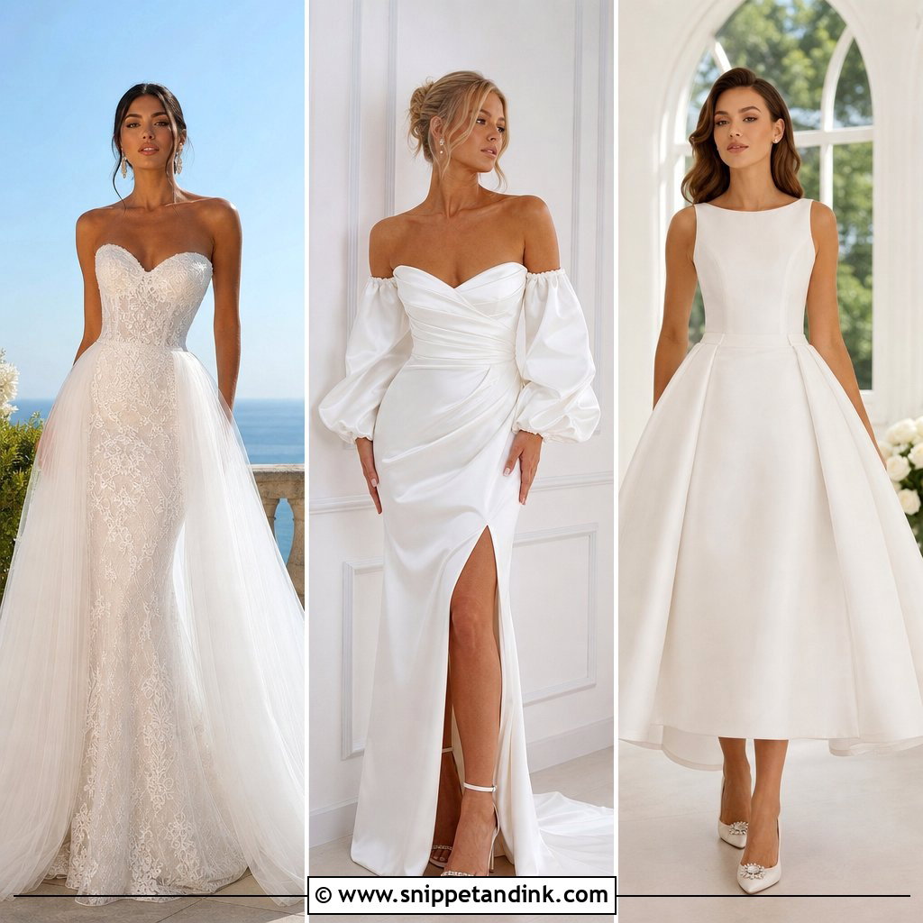 20 Two in One Convertible Wedding Dress Ideas for Modern Brides