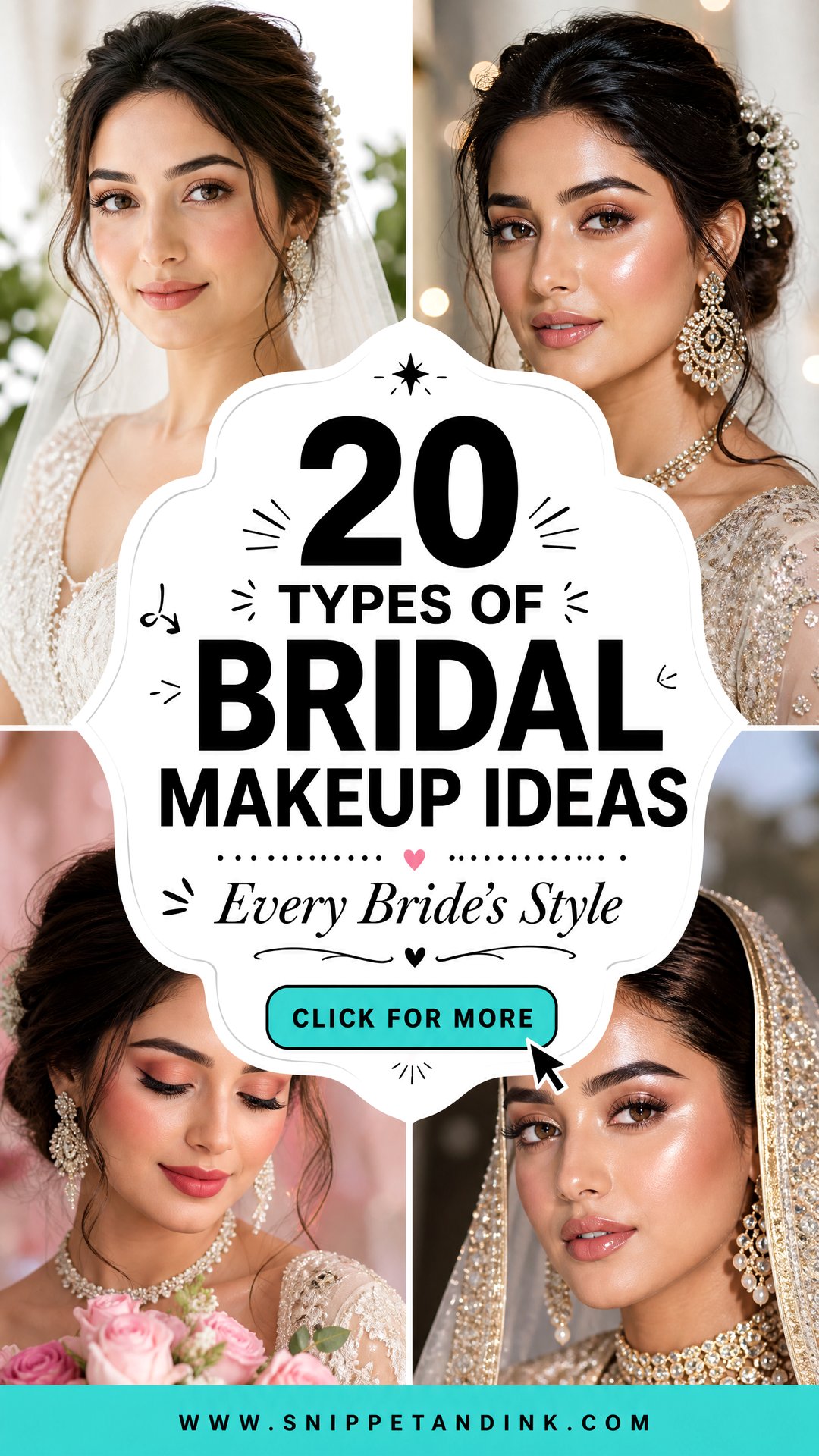 20 Types of Bridal Makeup Ideas for Every Brides Style - 20 Types of Bridal Makeup Ideas for Every Bride’s Style