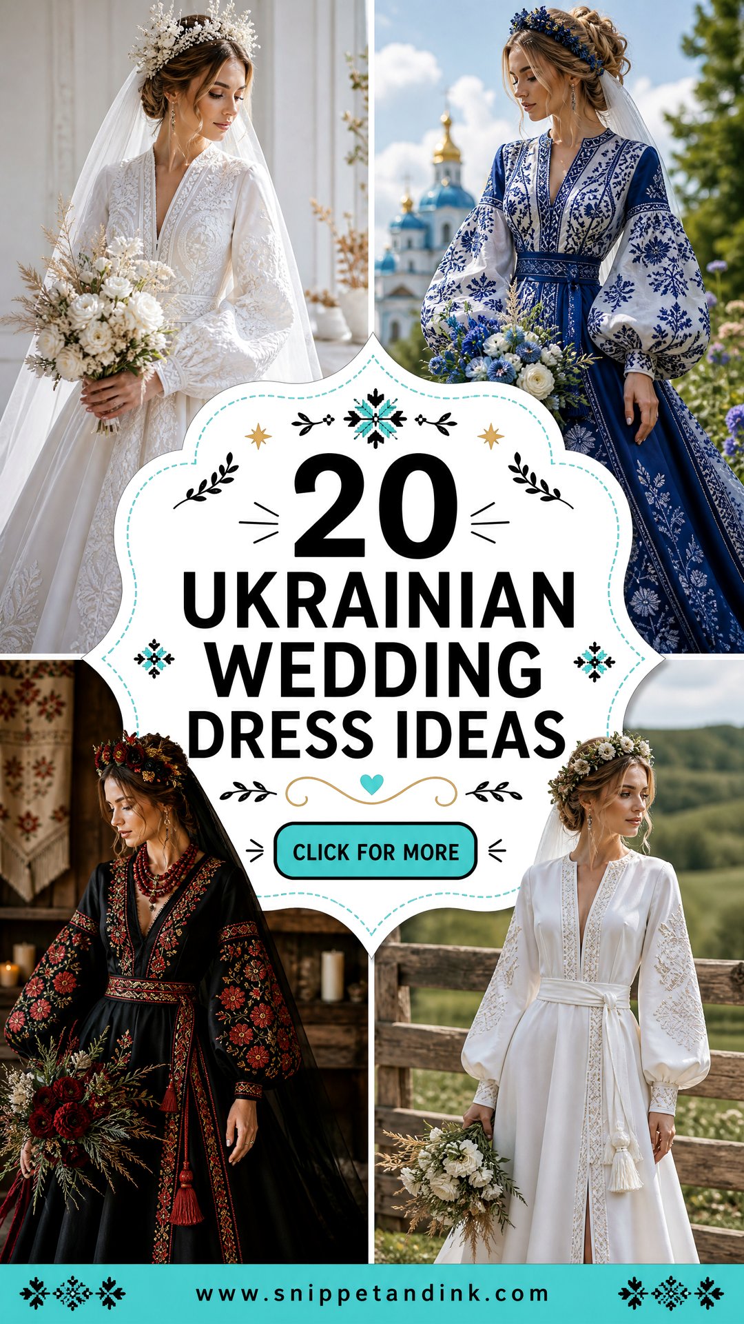 20 Ukrainian Wedding Dress Ideas Inspired by Timeless Tradition - 20 Ukrainian Wedding Dress Ideas Inspired by Timeless Tradition