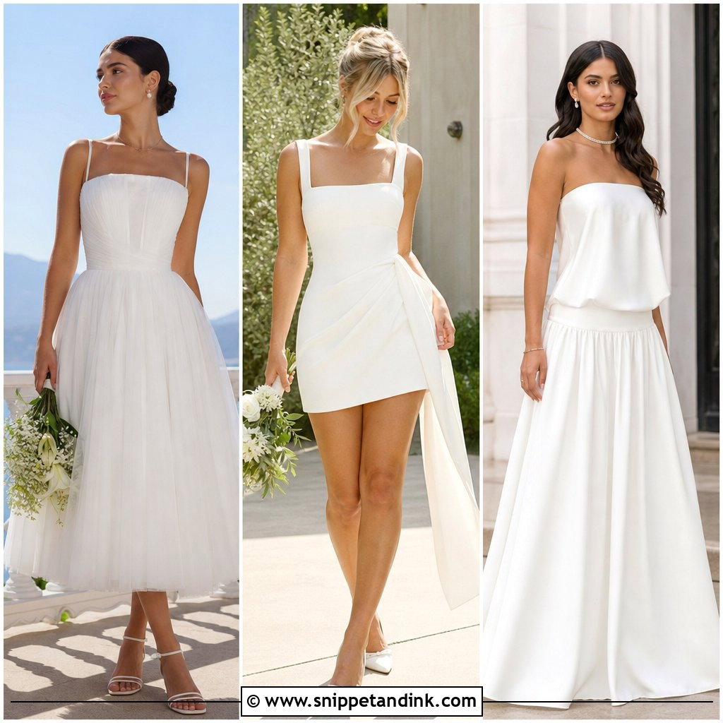 20 Understated Wedding Dress Ideas for Effortless Modern Brides