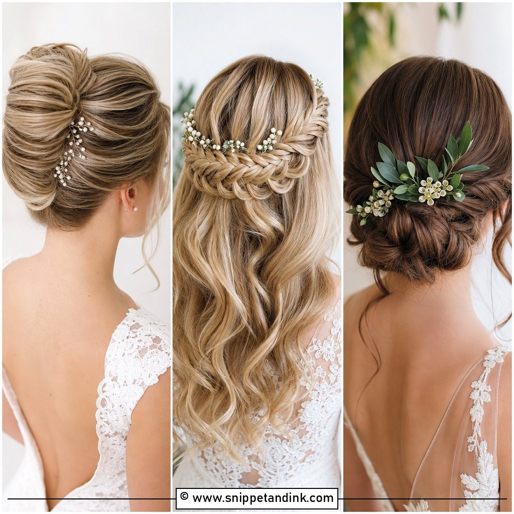 20 Unique Bridal Hairstyles for a Stunning Big-Day Look