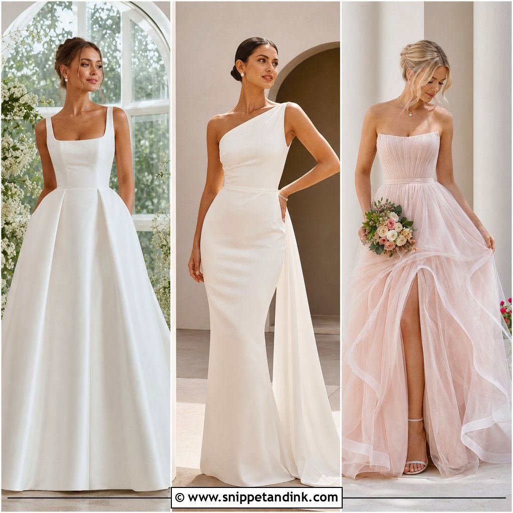 20 Unique Elegant Wedding Dresses for a Timeless Bridal Look
