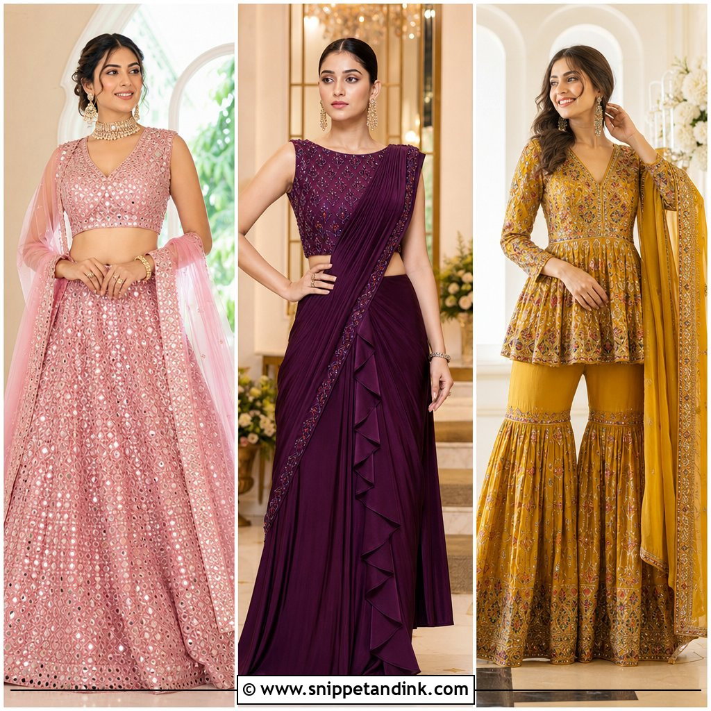 20 Unique Indian Wedding Outfits for Every Vibrant Celebration