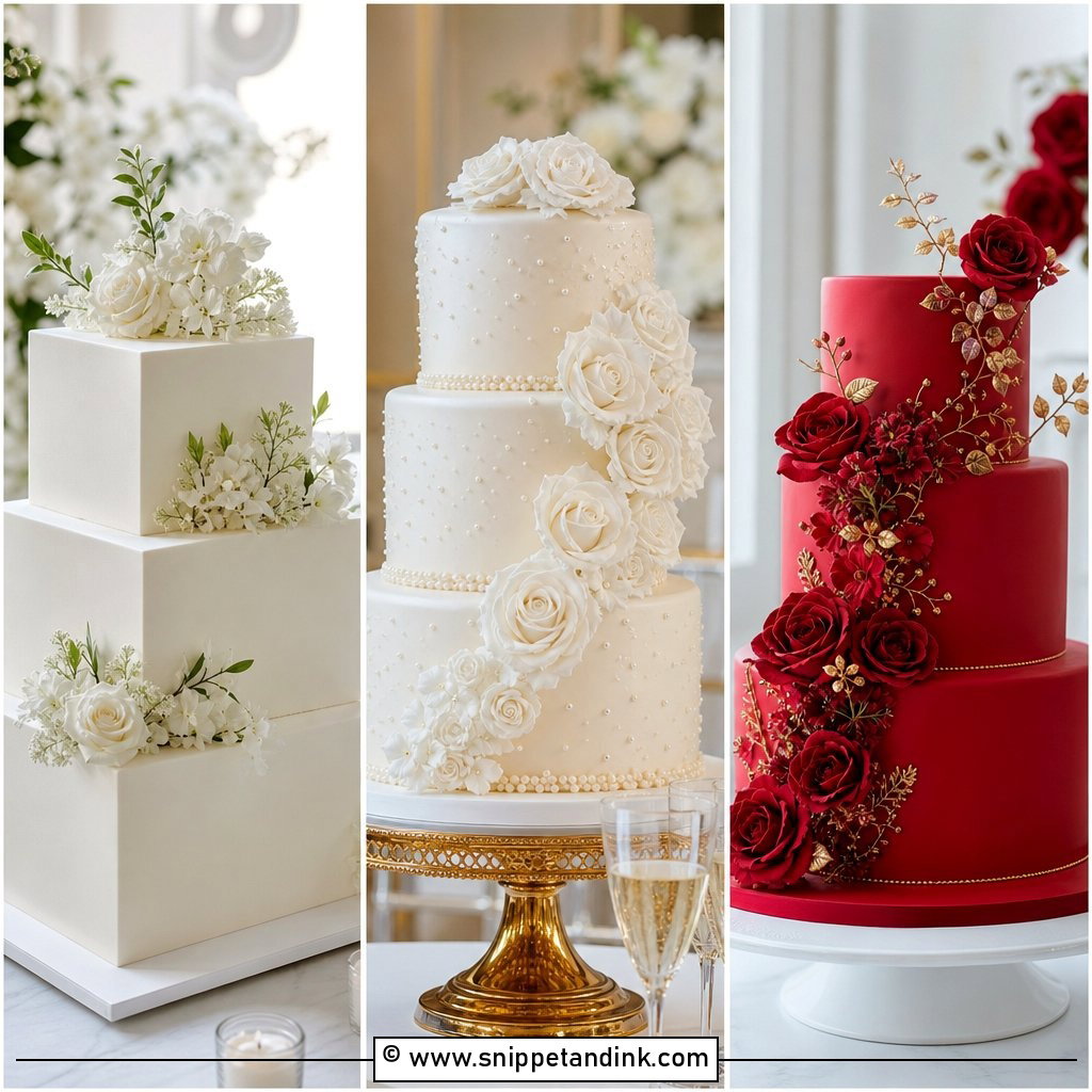 20 Unique Luxury Wedding Cake Ideas for Elegant Brides