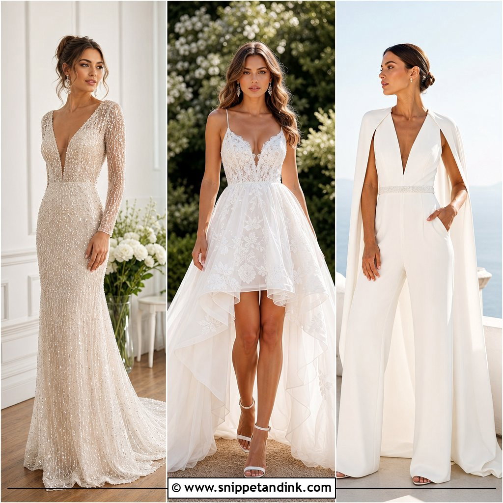20 Unique Nontraditional Wedding Dresses for Bold Modern Brides