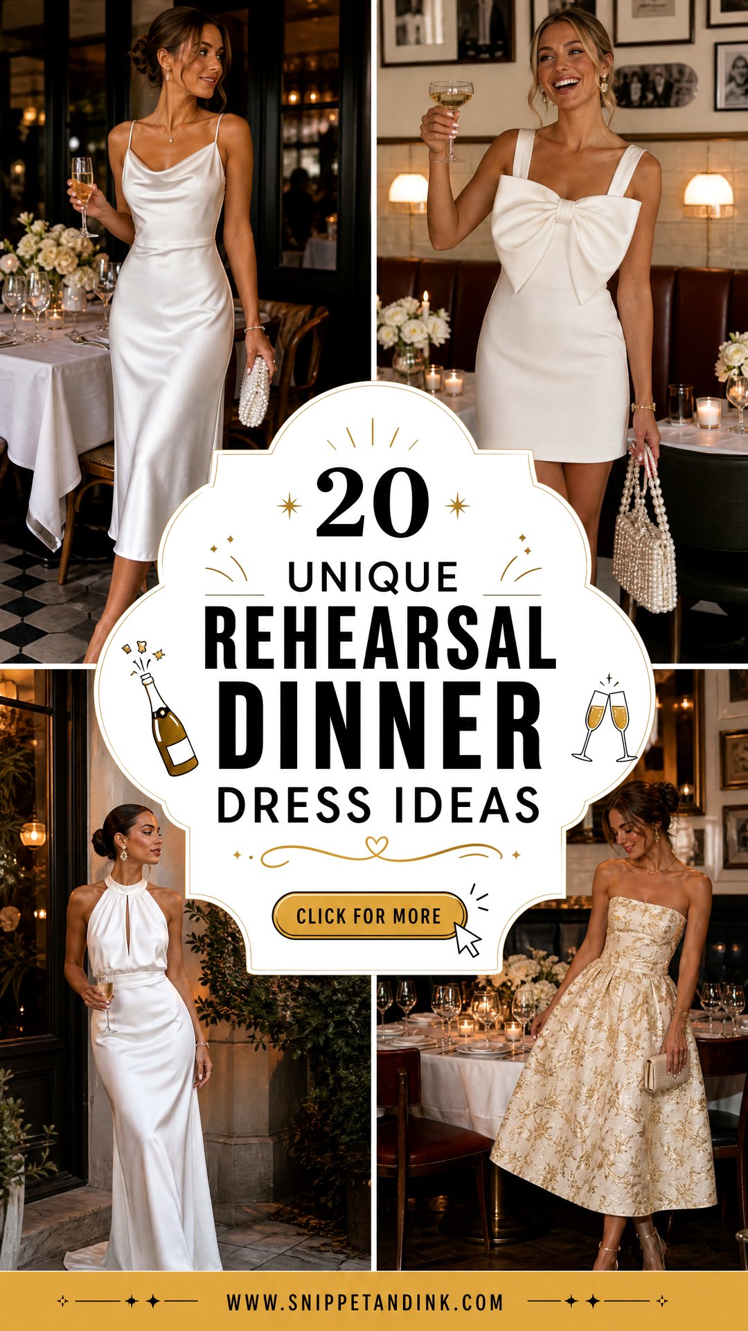 20 Unique Rehearsal Dinner Dress Ideas for a Chic Bridal Look - 20 Unique Rehearsal Dinner Dress Ideas for a Chic Bridal Look