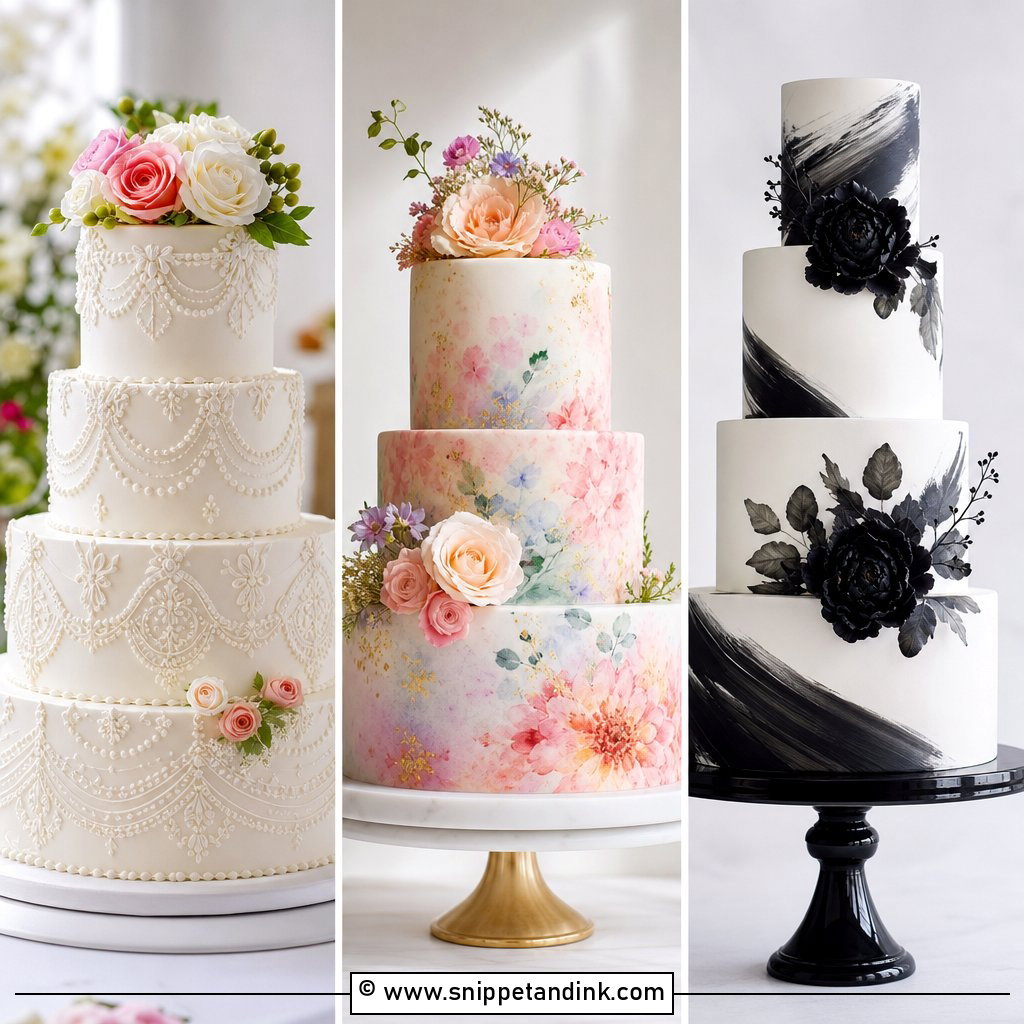 20 Unique Wedding Cake Ideas Modern Brides Will Love