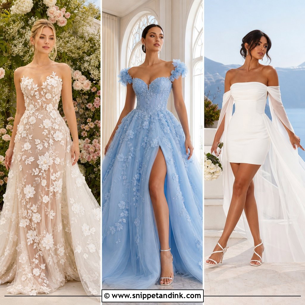 20 Unique Wedding Dresses 2025 for Fashion-Forward Brides
