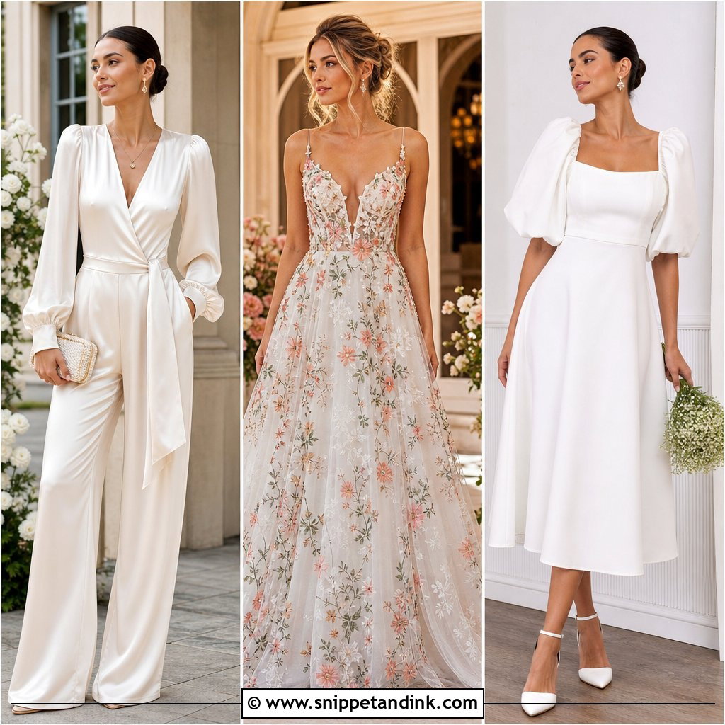 20 Unique Wedding Outfits for Every Modern Bridal Style