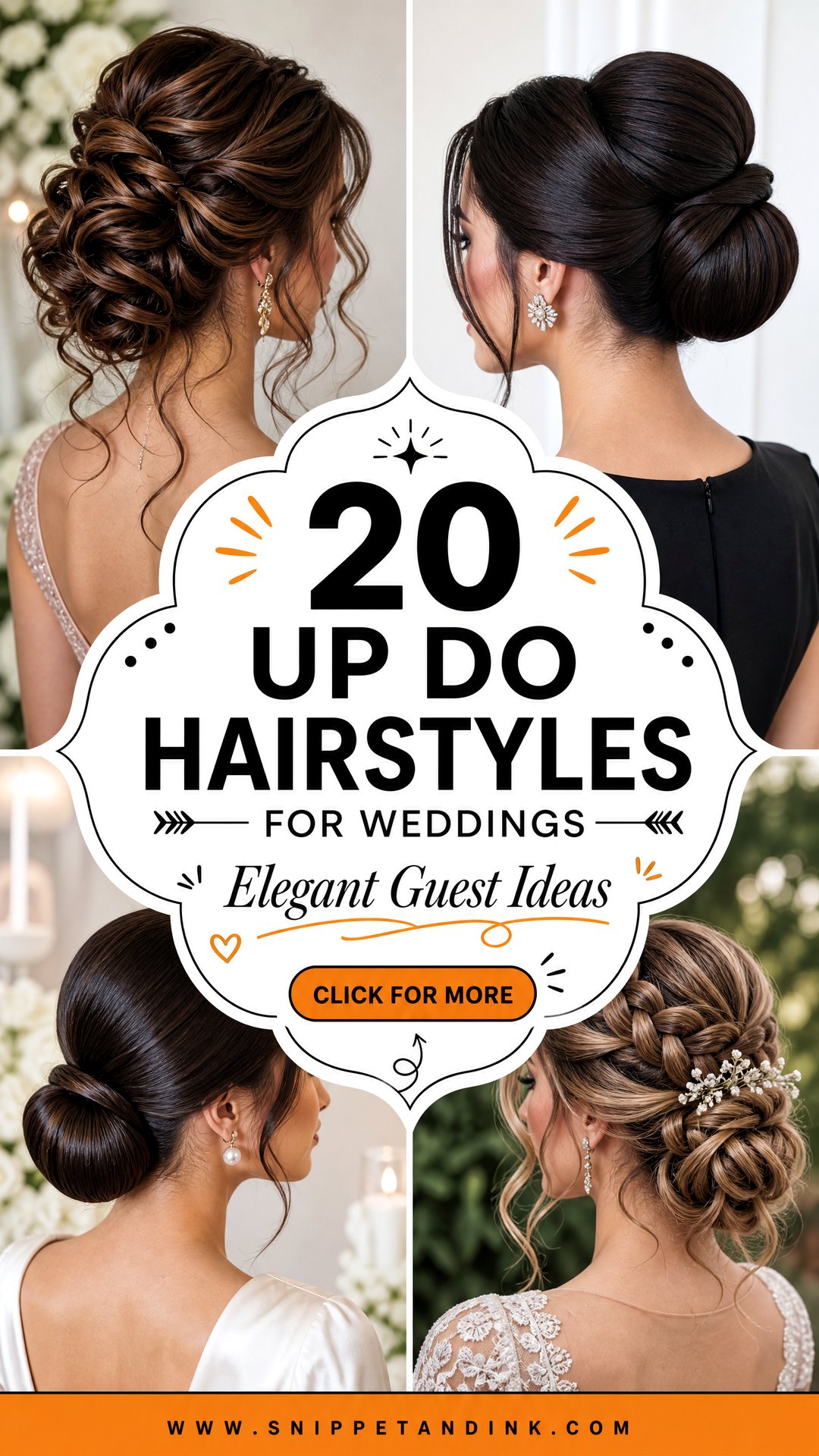 20 Up Do Hairstyles for Weddings Elegant Guest and Bride Ideas - 20 Up Do Hairstyles for Weddings: Elegant Guest and Bride Ideas