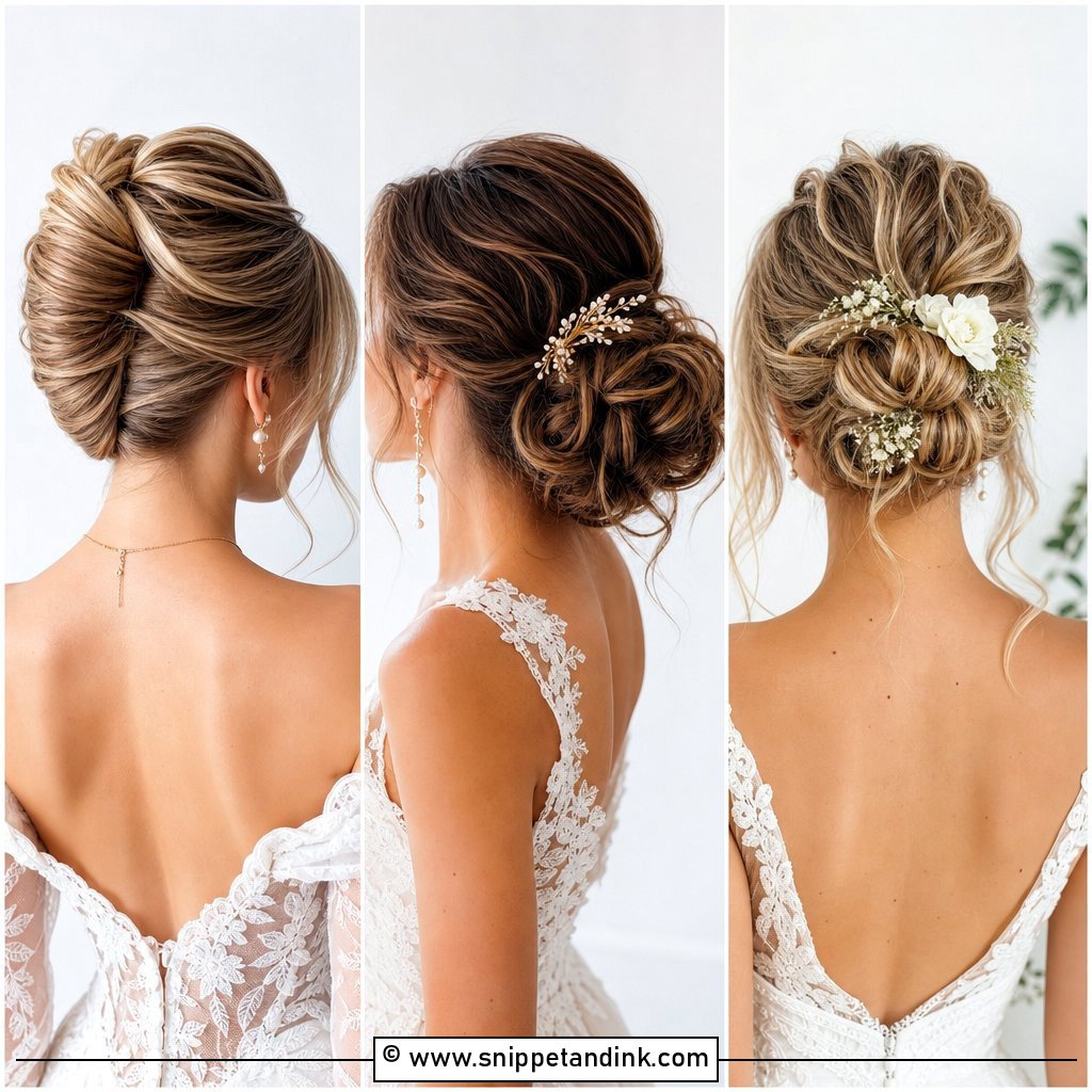 20 Up Hairstyles for Long Hair Wedding Romantic Bridal Looks